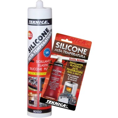 SILICONE ALTA  TEMPER. 300° ROSSO 280 ml