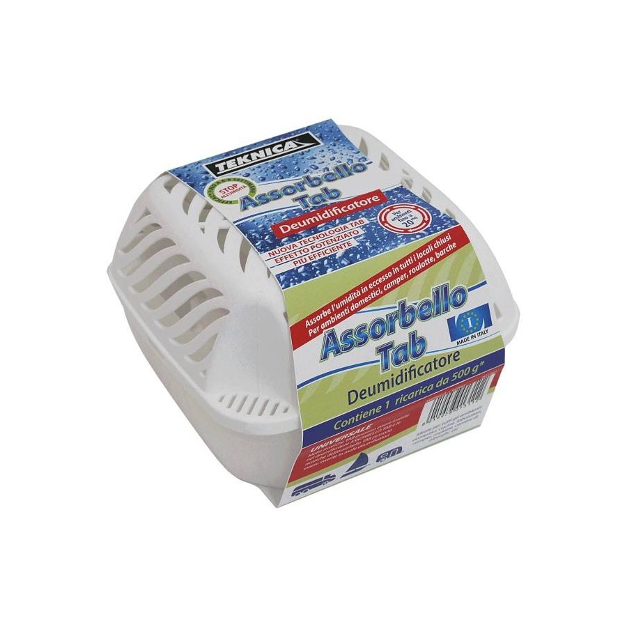 ASSORBELLO PROMO TAB+2 RICARICA 500gr (conf.8pz) ASSORBELLO PROMO TAB+2 RICARICA 500gr (conf.8pz)