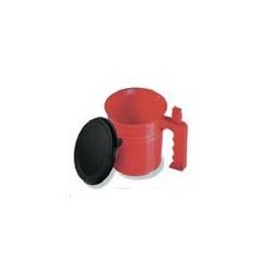 VASO PLASTICA PER PENNELLO  0,7lt