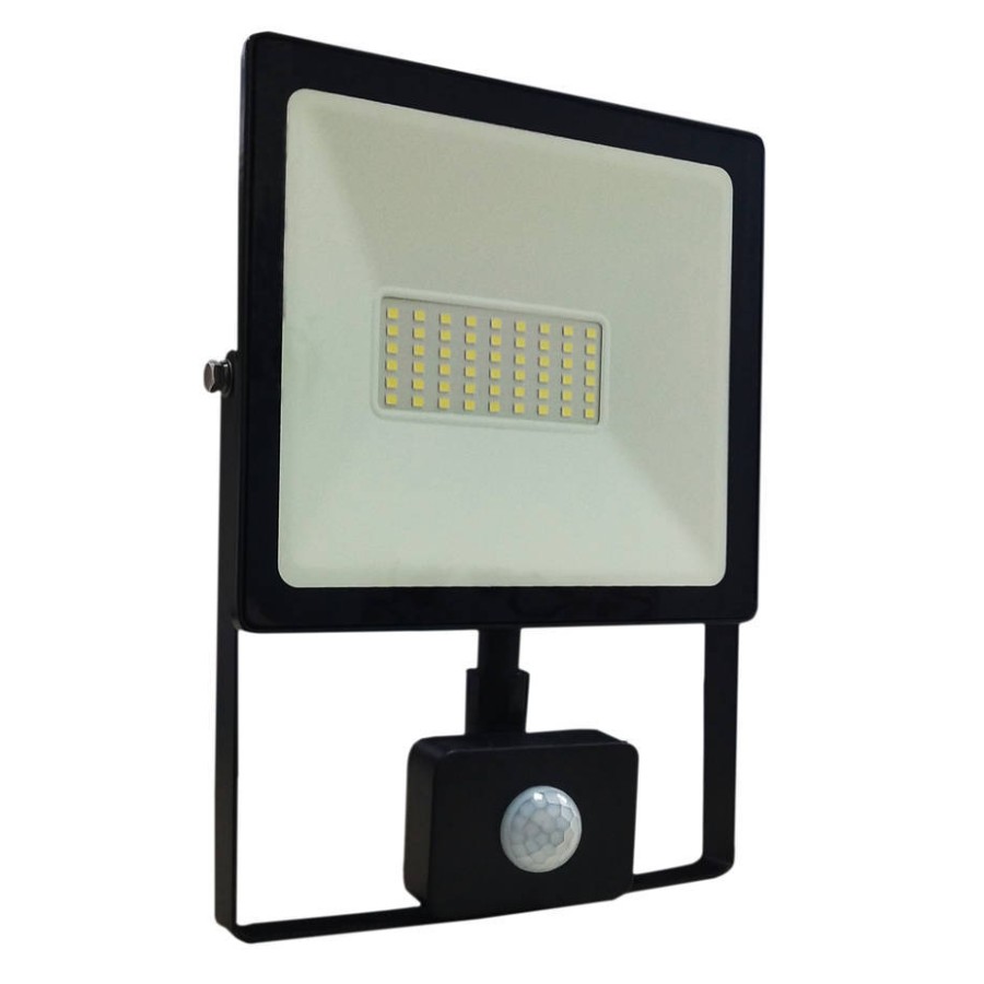 PROIETTORE LED TERMINUS 50W 4000LM C/SENSORE CREP. DI MOVIMENTO 4000K PROIETTORE LED TERMINUS 50W 4000LM C/SENSORE CREP. DI MOVIMENTO 4000K