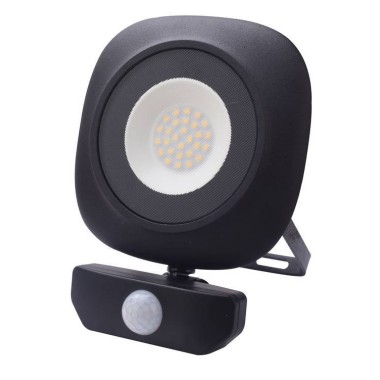 PROIETTORE LED PLUS-R 2.0 50W 4500LM C/SENSORE CREP. DI MOVIMENTO 4000K