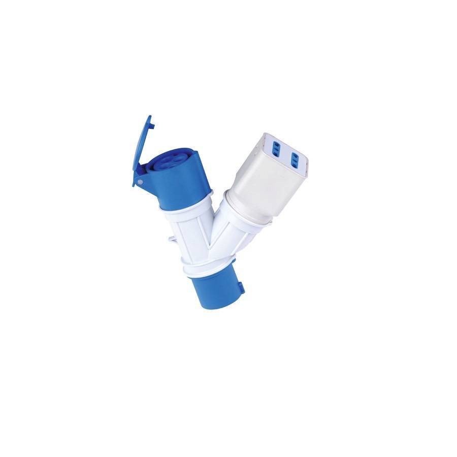 ADATTATORE IND 1 SP CEE 16A 2P+T 1 PR CEE 16A 2P+T 2 PR BIP 10/16A IP44 ADATTATORE IND 1 SP CEE 16A 2P+T 1 PR CEE 16A 2P+T 2 PR BIP 10/16A IP44