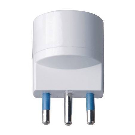 ADATTATORE SPINA 16A PRESA STANDARD TEDESCO IMQ BIANCO