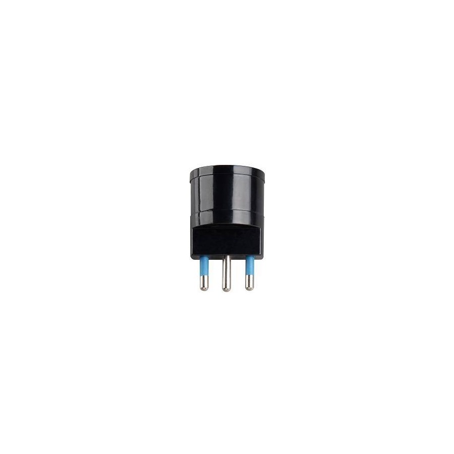 ADATTATORE SPINA 16A PRESA STANDARD TEDESCO IMQ NERO ADATTATORE SPINA 16A PRESA STANDARD TEDESCO IMQ NERO