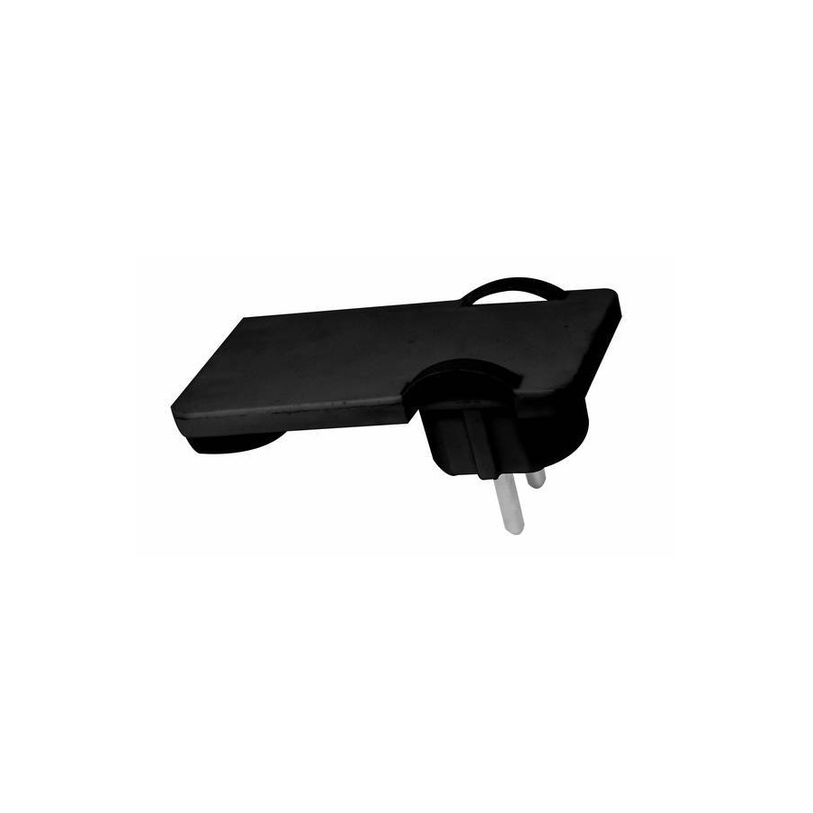 SPINA PIATTA SCHUKO 16A 2P+T TUV NERA SPINA PIATTA SCHUKO 16A 2P+T TUV NERA