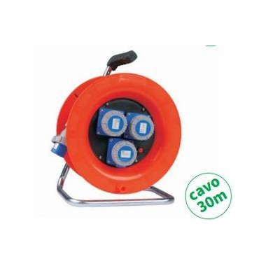 AVVOLGICAVO SP. CEE 16A 2P+T 3 PR. CEE 16A2P+T CAVO 3X2.5MM IP67 30M
