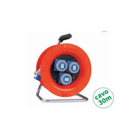 AVVOLGICAVO SP. CEE 16A 2P+T 3 PR. CEE 16A2P+T CAVO 3X2.5MM IP67 30M