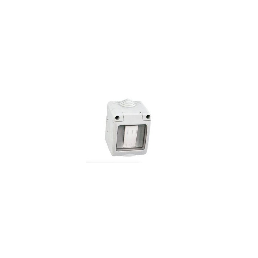 KIT CONTENITORE PER INTERNI/ESTERNO IP55 + INTERRUTTORE UNIPOLARE KIT CONTENITORE PER INTERNI/ESTERNO IP55 + INTERRUTTORE UNIPOLARE
