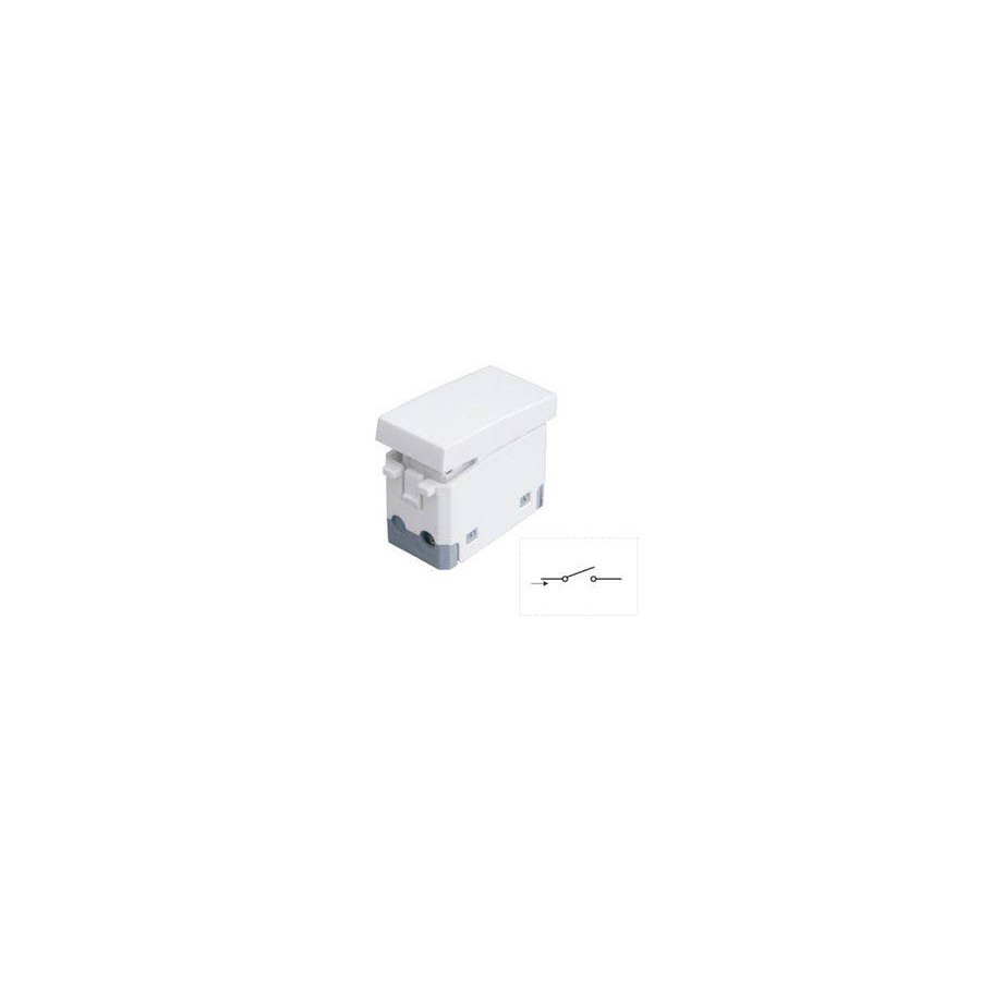 Interruttore Unipolare 16AX 125/ 250VBianco Interruttore Unipolare 16AX 125/ 250VBianco