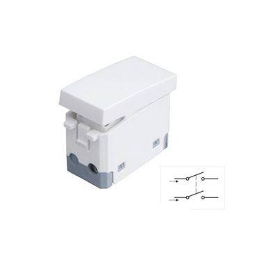 Interruttore Bipolare 16AX 125/2 50V Bianco