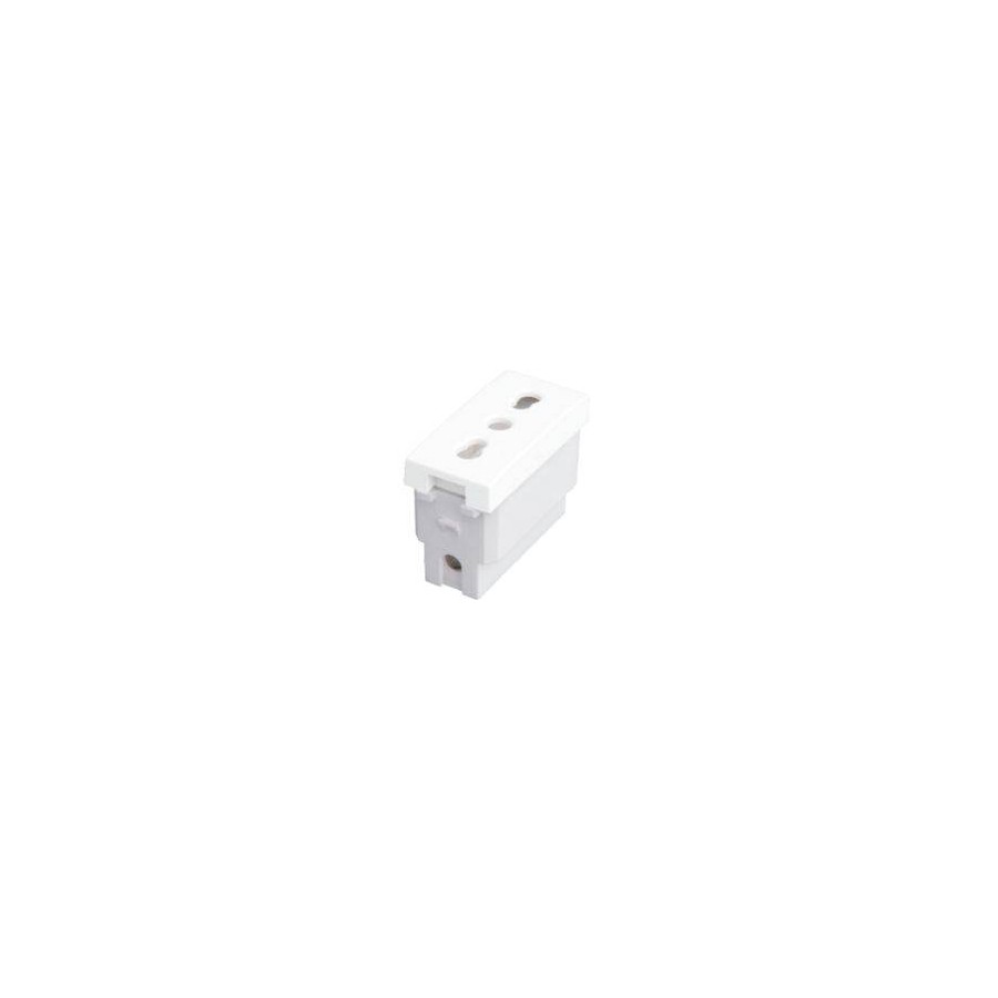 Presa P17/11 Universale 16A 250V conalveoli protetti -prot. bambini- Presa P17/11 Universale 16A 250V conalveoli protetti -prot. bambini-