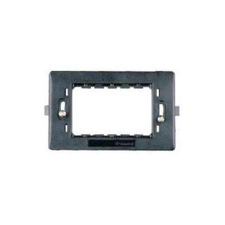 Supporto 3 moduli con viti per c assetta 3 moduli