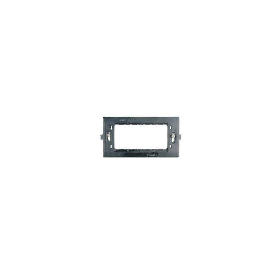 Supporto 4 moduli com viti per cassetta 4 moduli Supporto 4 moduli com viti per cassetta 4 moduli