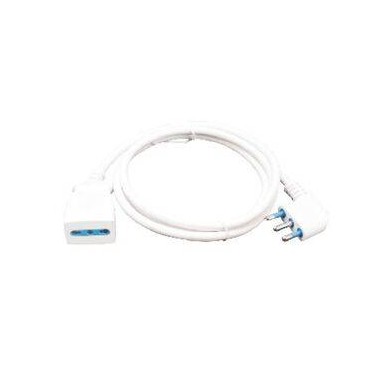 PROLUNGA LINEARE SP 16A 2P+T PR BIP 10/16A 2P+T CAVO 3X1MM 5M IMQ NERA