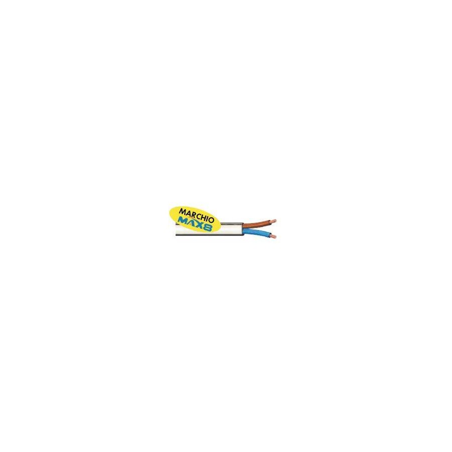 MATASSINA CAVO ELETTRICO ISOLANTE IN PVC 2X1MM 1.5M VDE NERO MATASSINA CAVO ELETTRICO ISOLANTE IN PVC 2X1MM 1.5M VDE NERO