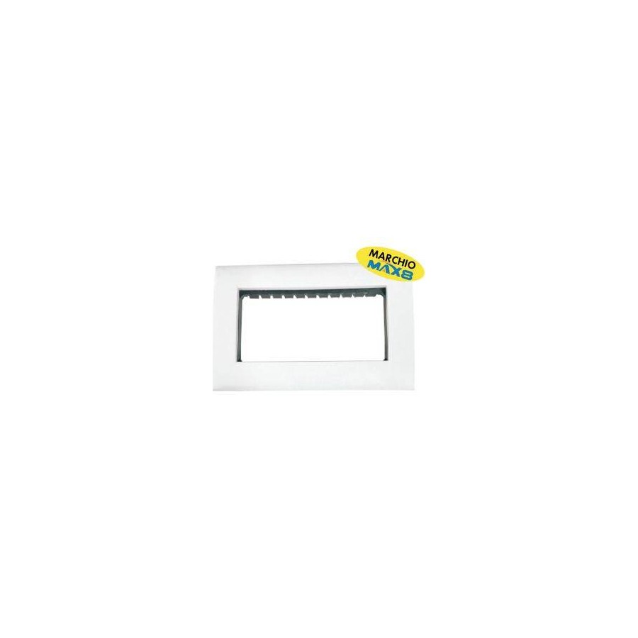 PLACCA PER INTERRUTTORI 6 MODULI CON SUPPORTO E VITI, ANTRACITE PLACCA PER INTERRUTTORI 6 MODULI CON SUPPORTO E VITI, ANTRACITE