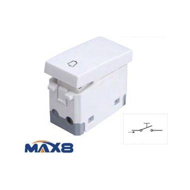 PULSANTE UNIPOLARE CAMPANELLO 10A 125/250V APERTO  IMQ BIANCO