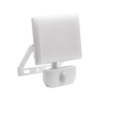 PROIETTORE LED VISION+ WHITE 50W 4000LM C/SENSORE BIANCO