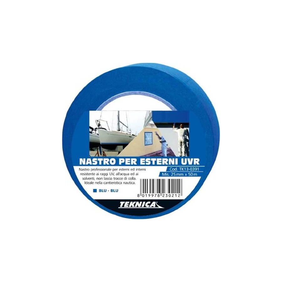 NASTRO BLU IDROREPELLENTE PER ESTERNO 38X50 NASTRO BLU IDROREPELLENTE PER ESTERNO 38X50