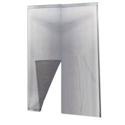 zanzariera magnetica per porta ECCO MAGNET 140X240 GRIGIO