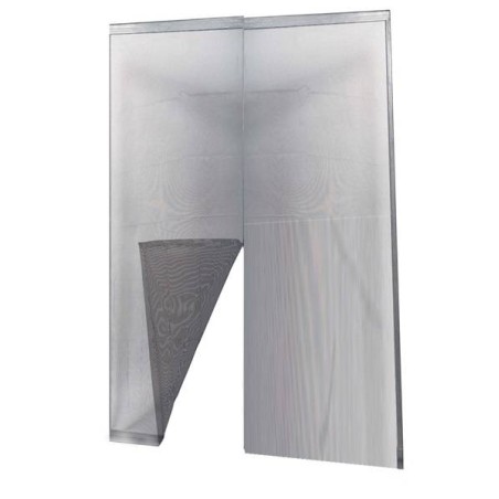 zanzariera magnetica per porta ECCO MAGNET 140X240 GRIGIO