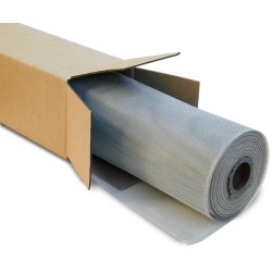 zanzariera a pannello rotolo rete da 30 metri in alluminio CLARISSA NET ALLUMINIO 100X3000 GRIGIO