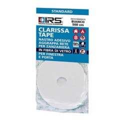 nastro da 5 metri per rotolo rete in fibra di vetro e alluminio CLARISSA TAPE 500 BIANCO