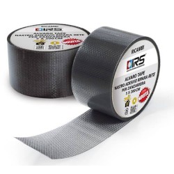 nastro da 2 metri per riparazione rete zanzariera ALVARO TAPE 5X200 GRIGIO