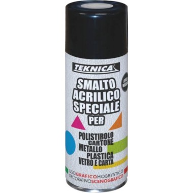 RAL 9003 SPRAY POLISTIROLO NERO 200 ml