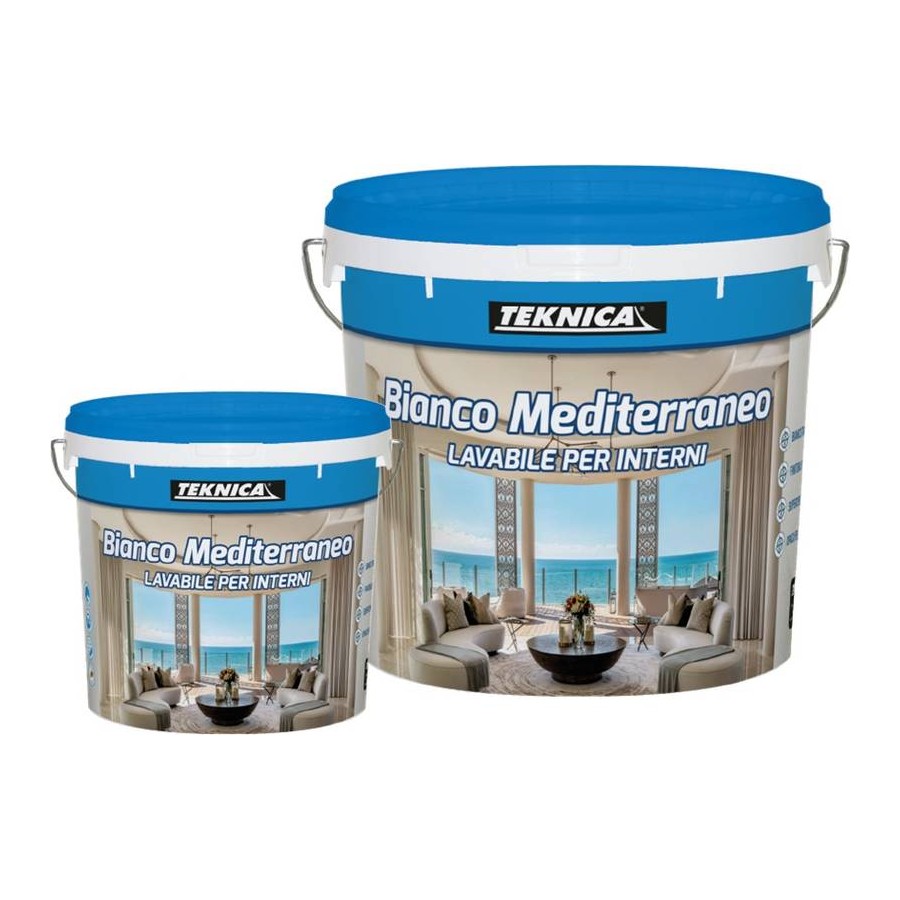 BIANCO MEDITERRANEO Lavabile alta cop. 750 ml BIANCO MEDITERRANEO Lavabile alta cop. 750 ml