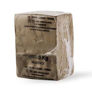 stucco vetri grigio da kg.1   (20x1)