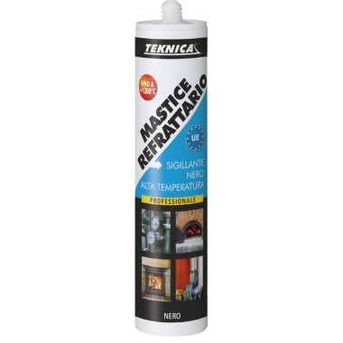 MASTICE REFRATTARIO NERO 280 ml