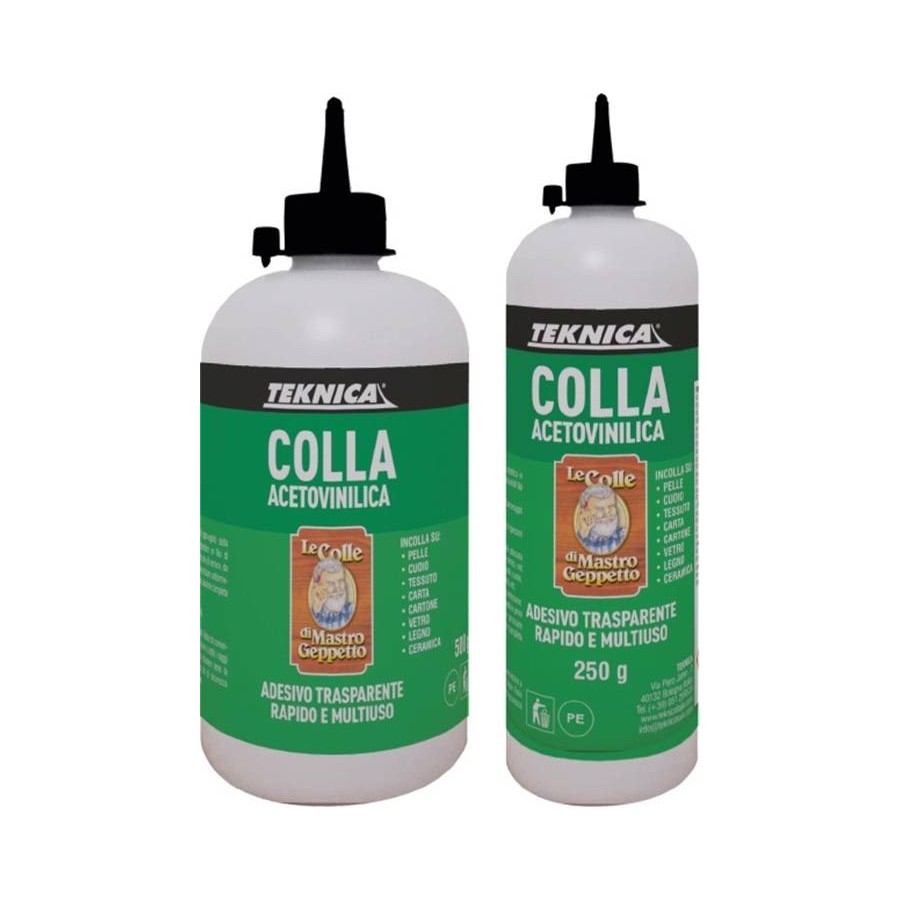 COLLA ACETOVINILICA Flacone 200 g COLLA ACETOVINILICA Flacone 200 g