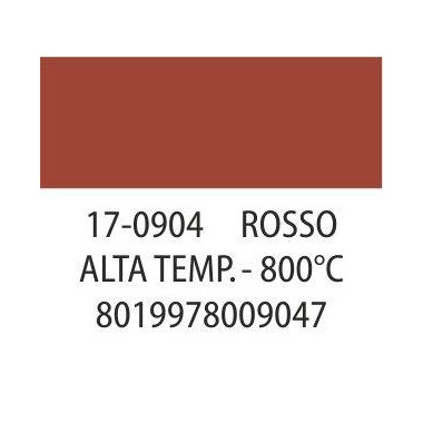 ALTA TEMPERATURA 800° ROSSA 400 ml