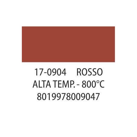 ALTA TEMPERATURA 800° ROSSA 400 ml
