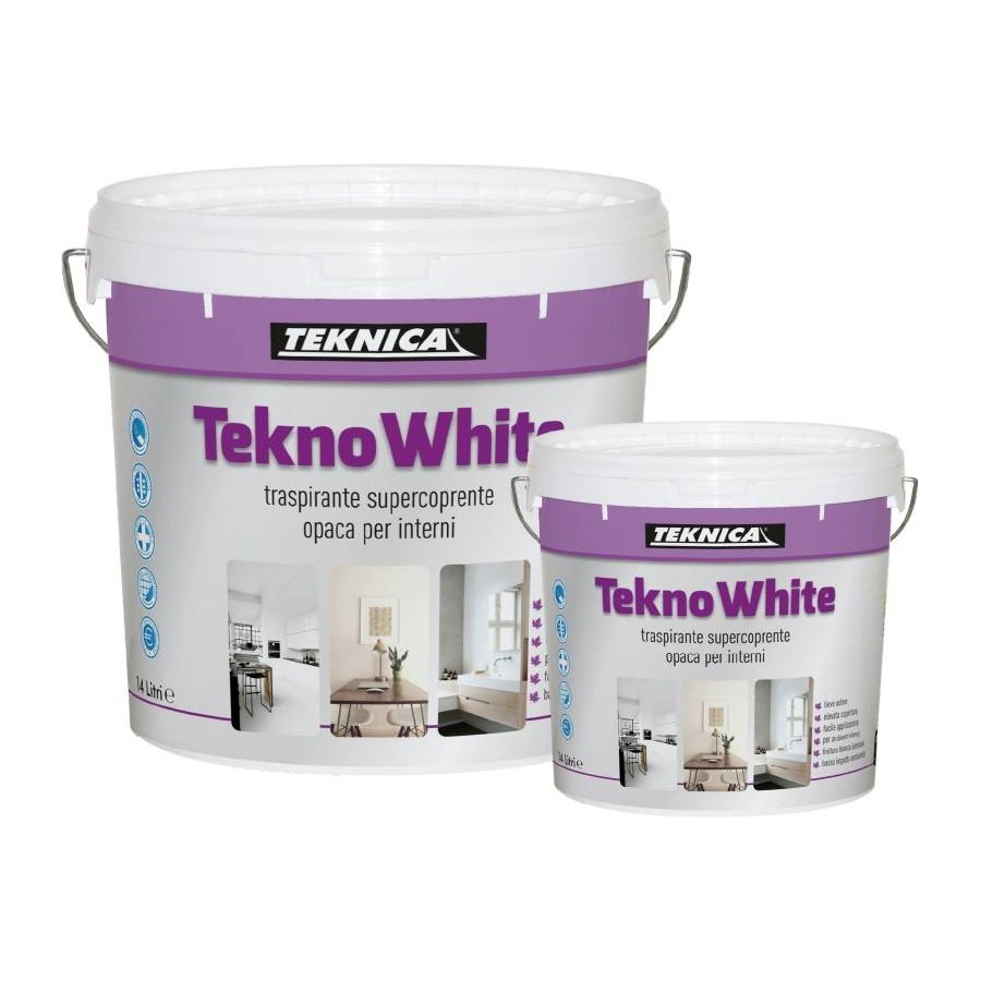 TEKNOWHITE  idropittura traspirante 4 lt