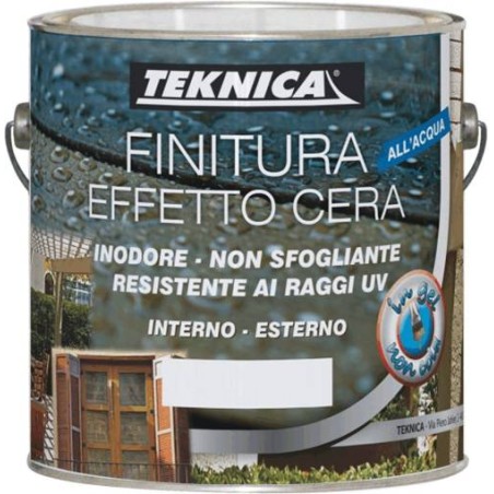 FINITURA CERA ALL'ACQUA GEL WENGHE' 2,5 l
