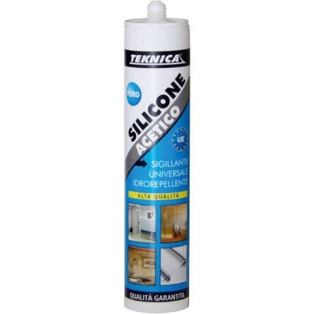 SILICONE ACETICO NERO 280 ml