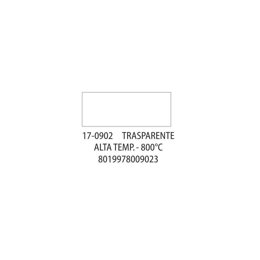 ALTA TEMPERATURA 800° TRASPARENTE 400 ml ALTA TEMPERATURA 800° TRASPARENTE 400 ml