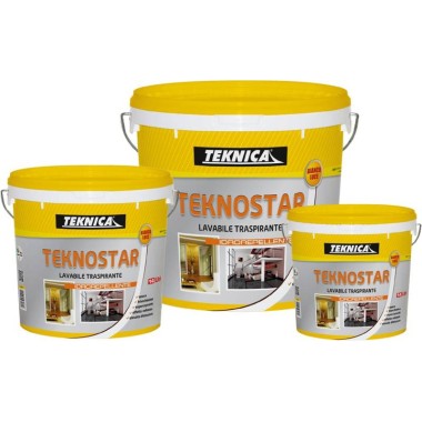 TEKNOSTAR IDROPITTURA LAVABILE 2,5 lt