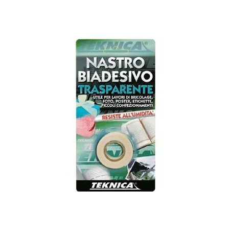 NASTRO BIADESIVO  trasparente 19 x 5