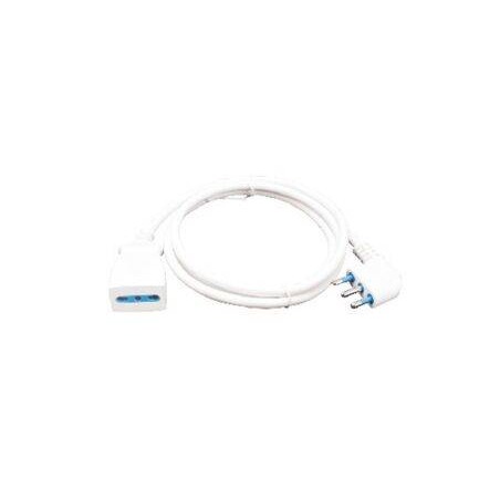 PROLUNGA LINEARE SP 16A2P+T PR BIP 10/16A2P+T CAVO 3X1.5MM 5M IMQ BIANCA