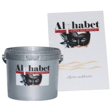 ALPHABET EFFETTO SABBIATO MADREPERLA 2,5 l