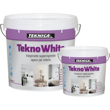 TEKNOWHITE  idropittura traspirante 14 lt