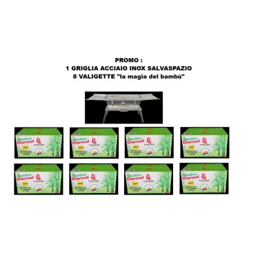 PROMO GRIGLIA PICCOLA + 8 BAMBU'