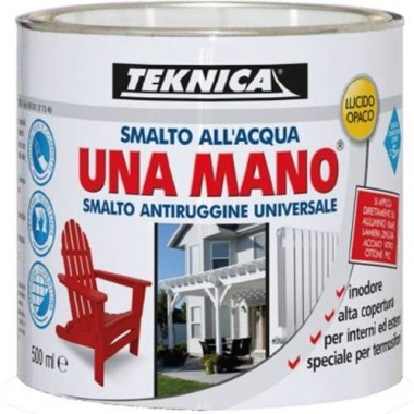UNA MANO H2O ROSSO SATINATO 500 ml