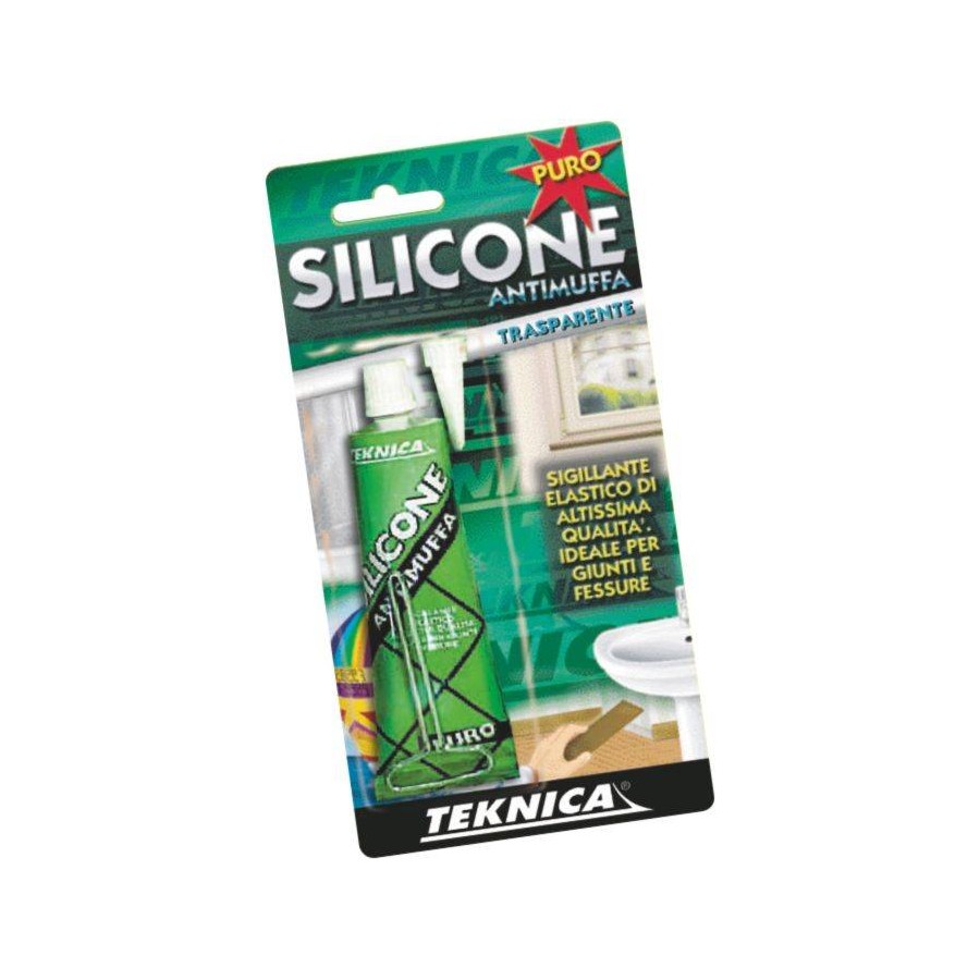 SILICONE TUBETTO BLISTER ANTIM. NERO 60 ml SILICONE TUBETTO BLISTER ANTIM. NERO 60 ml
