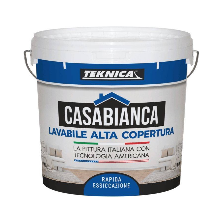 CASABIANCA idropittura lavabile rapida essiccazione 750 ml CASABIANCA idropittura lavabile rapida essiccazione 750 ml