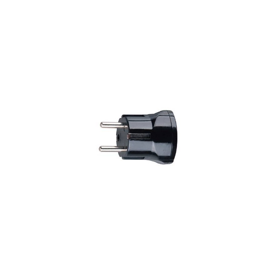 ADATTATORE SPINA FRANCO/TEDESCA 16A 2P+T PRESA BIPASSO 10/16A NERO SFUSO ADATTATORE SPINA FRANCO/TEDESCA 16A 2P+T PRESA BIPASSO 10/16A NERO SFUSO