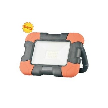 PROIETTORE LED RICARCABILE 10W 800LM BATTERIA 3,7V 4000AH C/PRESA USB